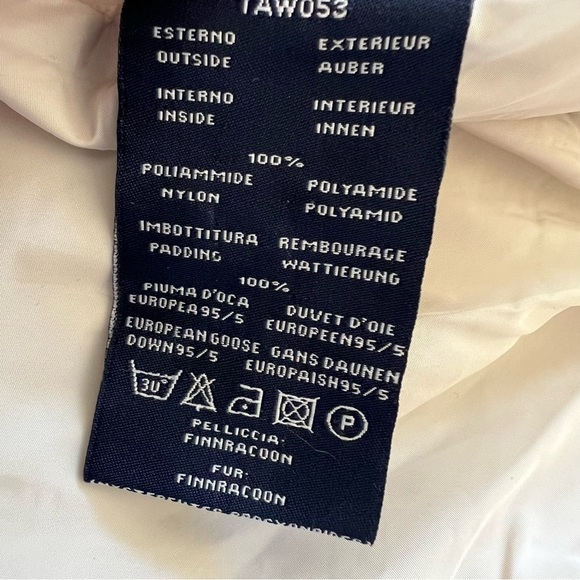 Add Hooded Double Breasted Quilted goose down Puffer Jacket nbnn - Picture 13 of 14